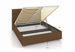 кровать caprice (160 × 190, подъёмный механизм)
