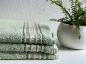 полотенце махровое arantes зеленый (67 × 135, зеленый)